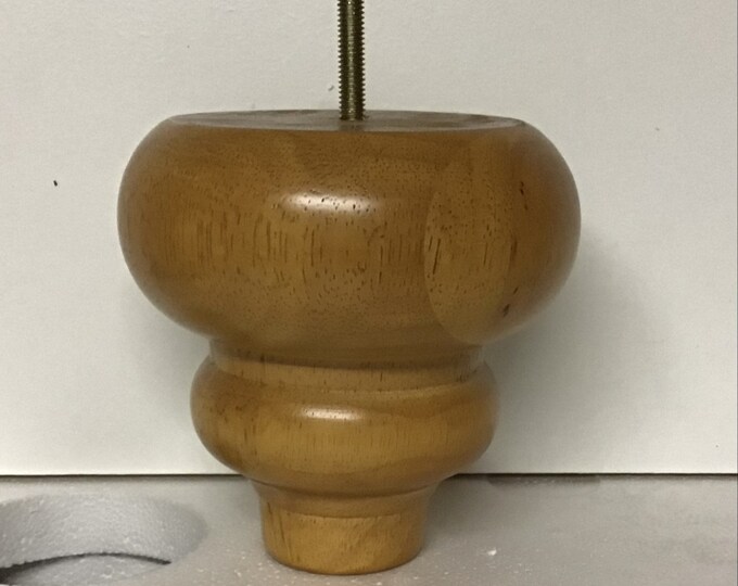 Maple Honey Gold Wooden Furniture Legs in Cartons of 2 and 4.  OS12