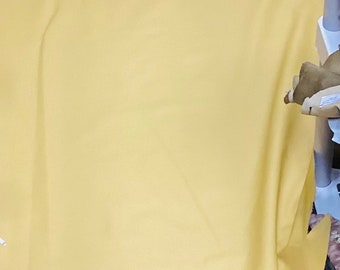 Fusion Yellow Leather Cowhide Remnants.  leather Hides.  TOWN151