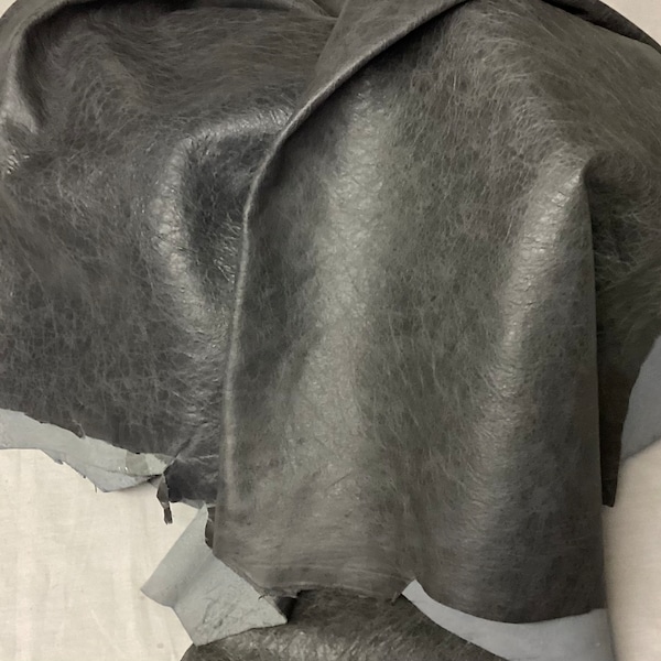 Gray Leather Lambskins. OSM1620