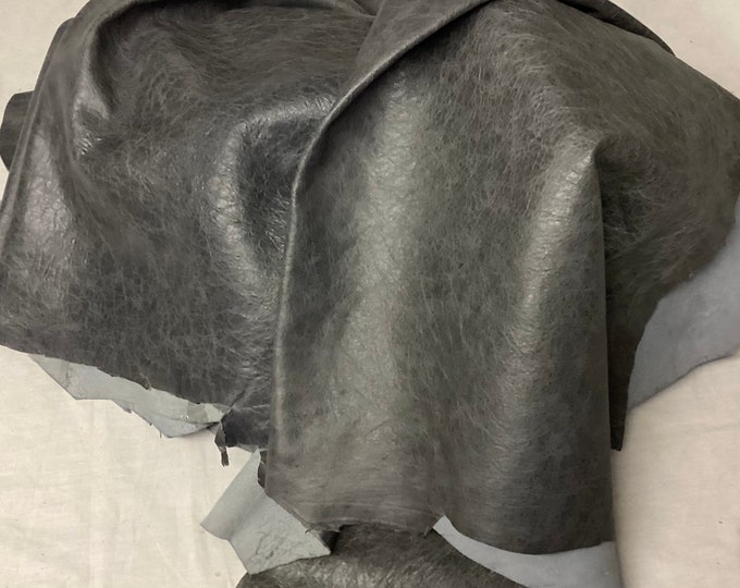 Gray Leather Lambskins. OSM1620