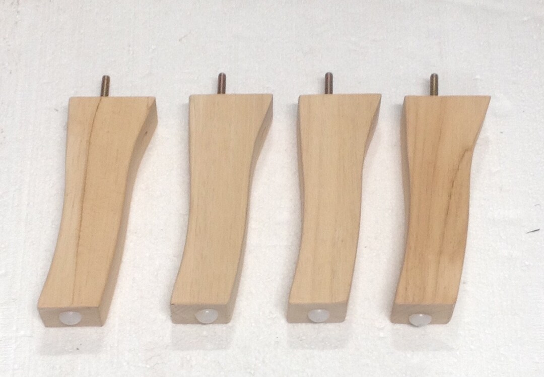 Wooden Sofa Chair Legs Unifinished FW3268. Furniture Legs. Etsy