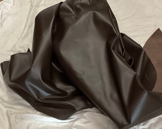 Harbor Brown Leather Cowhides, Leather Hides, TOWN4508