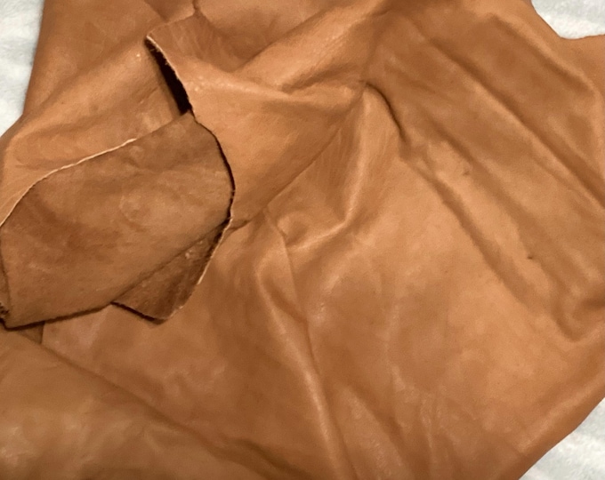 Melted Caramel Leather Cowhides.  DEAL22
