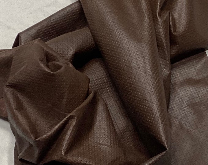 Brown Embossed Leather Lambskins.OSM20722