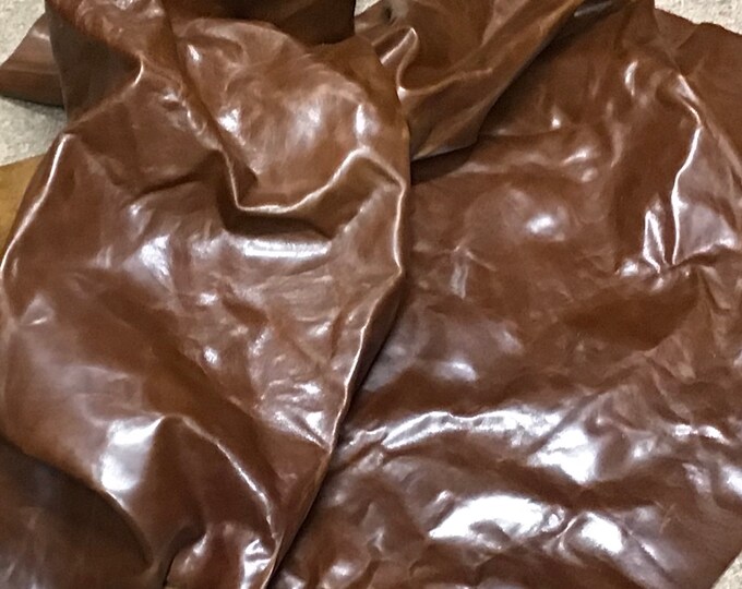 Brown a leather Cowhide Partial.  DD2195