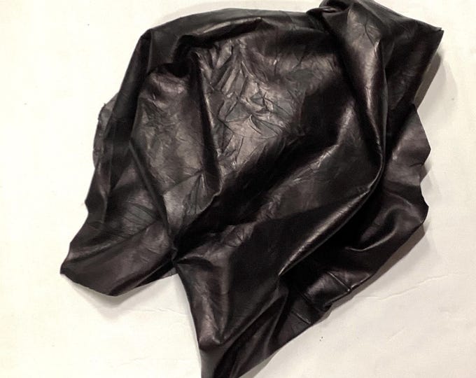 Dark Brown Embossed Leather Lambskin #SLO304