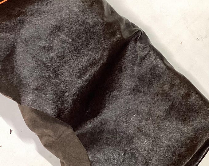 Brown Leather Cowhide.  Leather hides. Cowhides, upholstery leather. Garment Leather. BR898