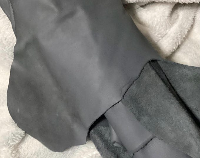 56 square feet Confederate Gray Leather Cowhide . Upholstery. Garment. Automotive, cowhide Leather,  DEAL80