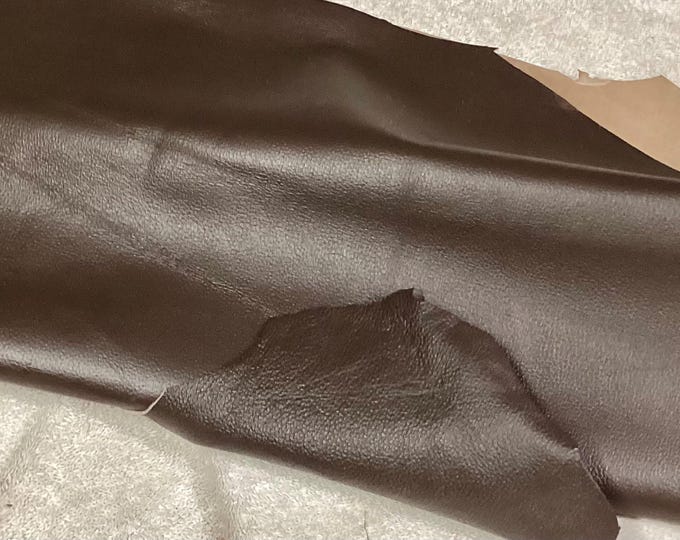 Chocolate Brown Leather Pigskins,  TOWN579