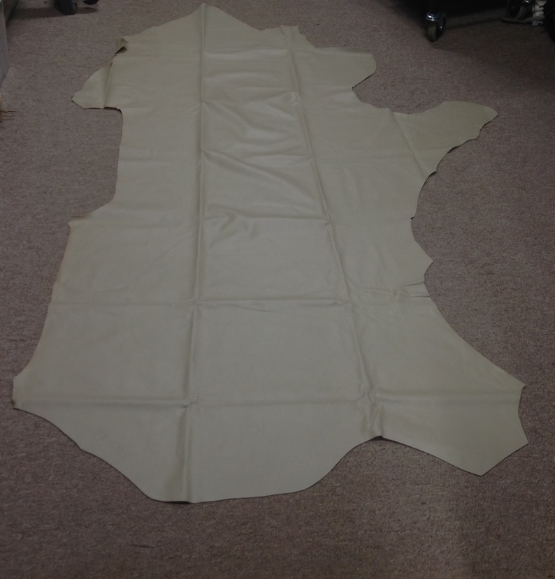 Mushroom Tan Leather Cowhide Partial #BR967