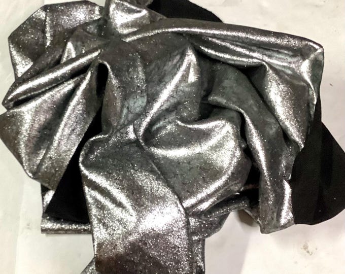 Quicksilver Leather Cowhide Remnant. Leather Hides, Cowhide, Suede Leather. CL52525