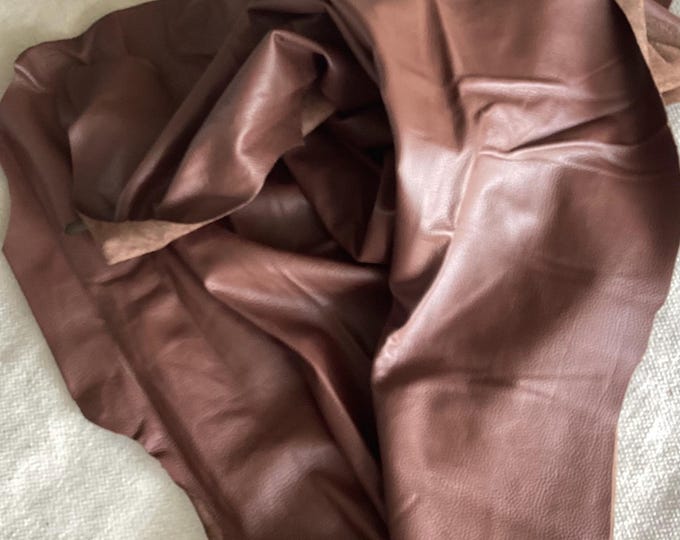 Brown Embossed Pebble Leather Cowhides,  DEAL103