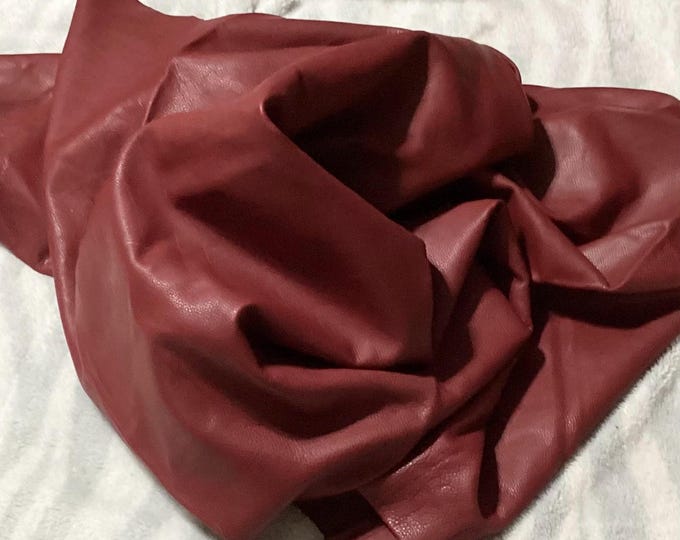 Brick Red Leather Cowhides. DEAL6