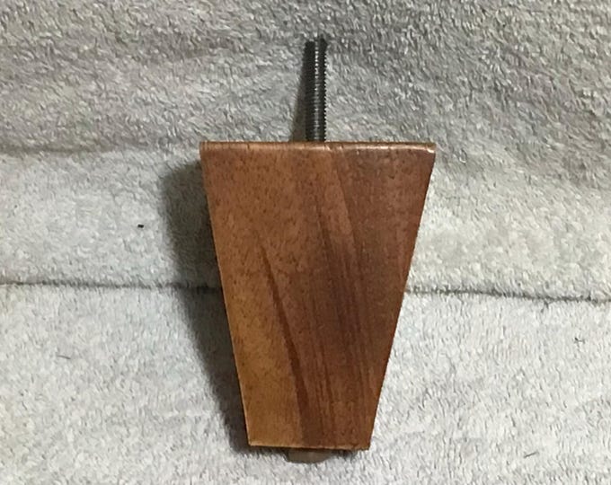 Light Oak Square Tapered Furniture Legs - 4 inch, Set of 4