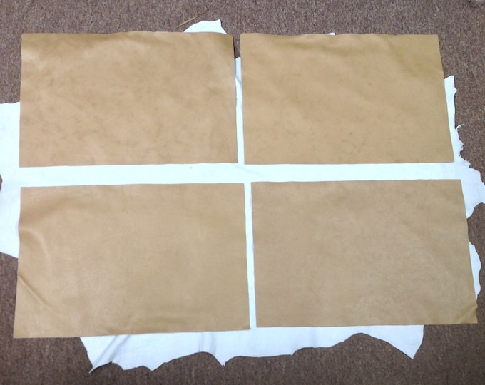 Corona Butter Cowhide Swatches in Packages of 4. #DD4044