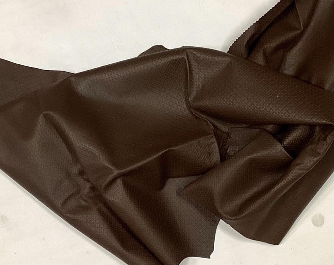 Brown Embossed Leather Lambskin SLO311