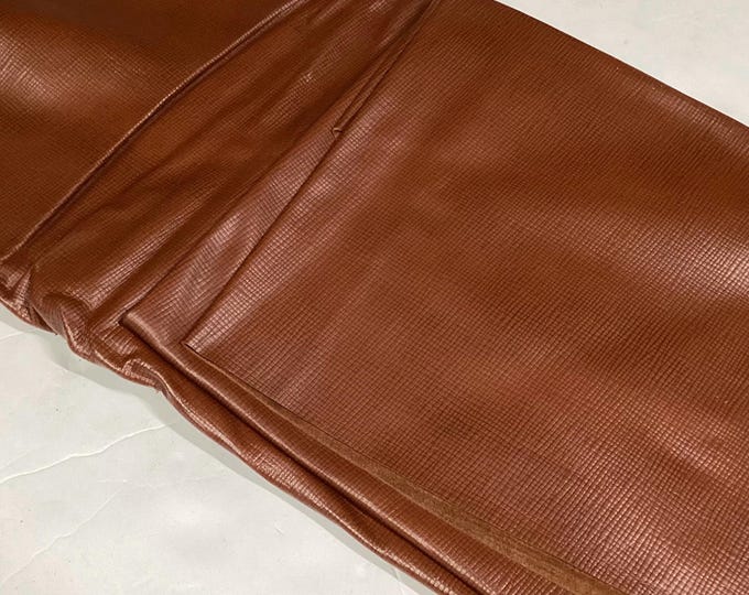Buffalo Brown Embossed Leather Cowhide Partials DD2260