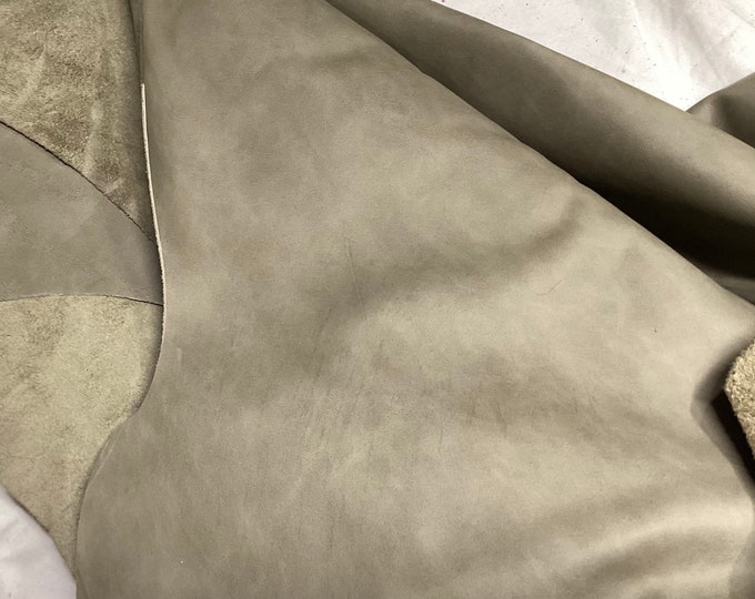 Gentle Grey Leather Cowhides. Upholstery Leather,  cowhides.  Garment leather.   TW205