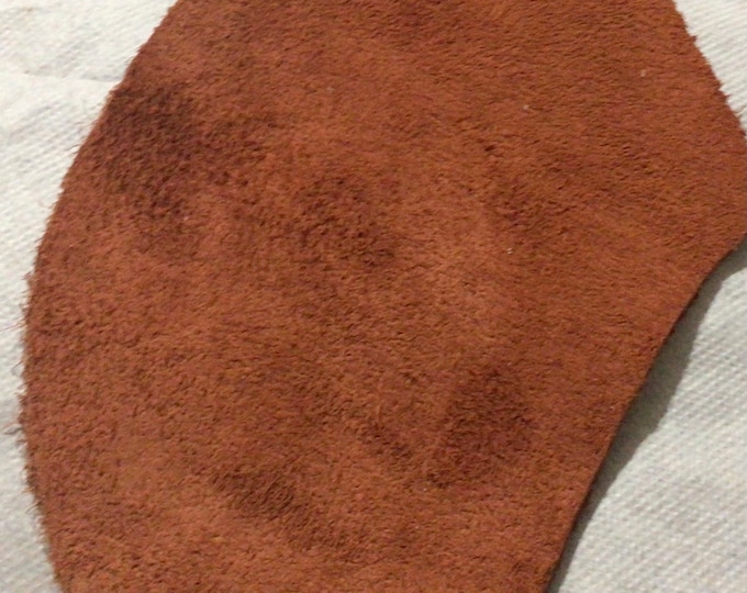 Hot Lava Soft Suede Leather Cowhides Nutmeg.  87R