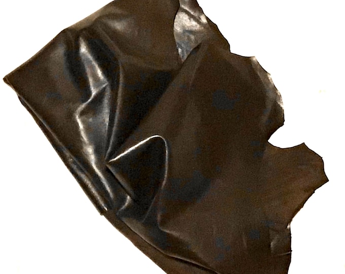 Walnut Brown Leather Lambskins, crafting Leather,  OSM30