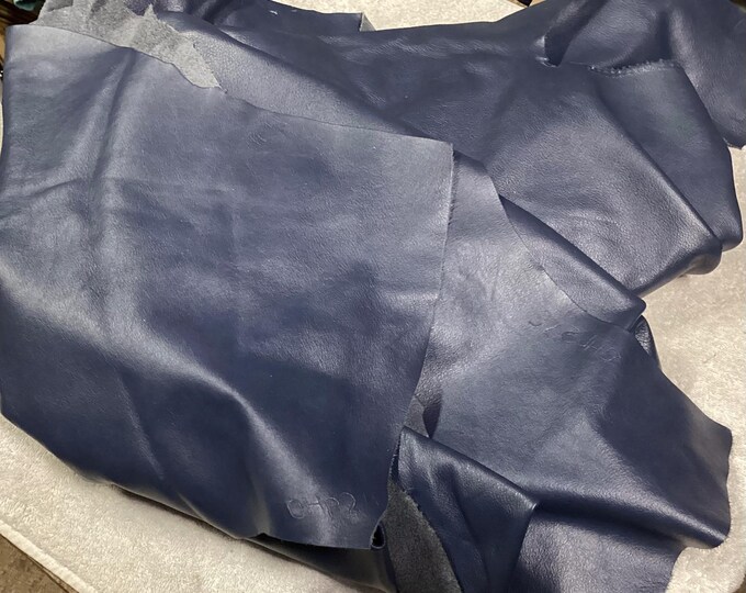 Blue Leather, Brahma, Cowhide.  BR41