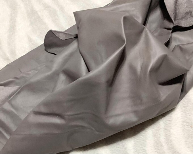46 square feet Tiempe Gray Leather Cowhide,  automotive. Upholstery. Garment, cowhide. DEAL82