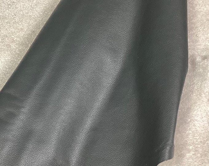 Excel Charcoal Gray Leather Cowhide Partials,  TOWN4505