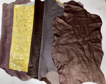 5 Showroom samplesLeather Lambskin.  Leather Hides,  Lambskins,  Crafting Leather,  SHRM5501