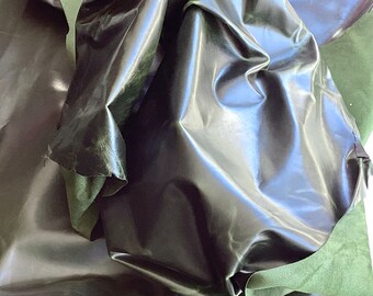 Evergreen Pull-up Leather Cowhides,  upholstery leather, garment leather. MRH2958