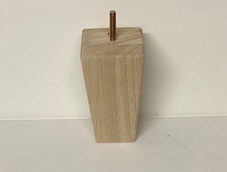 Unfinished Wooden Tapered Furniture Legs. LQ5028 Etsy