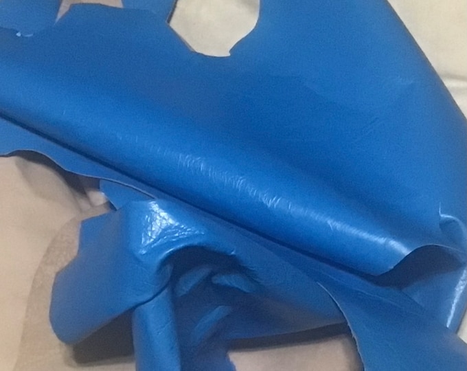 Roma Blue Leather Lambskins. Leather hides,  Garment Leather,  upholstery Leather.  OSM10