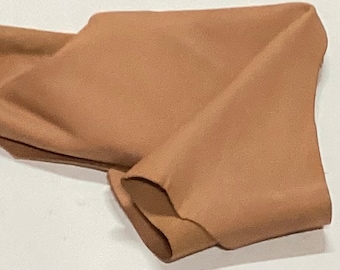 Package of 4 Terra Cotta Leather Lambskins. Leather Hides.  OSM10131