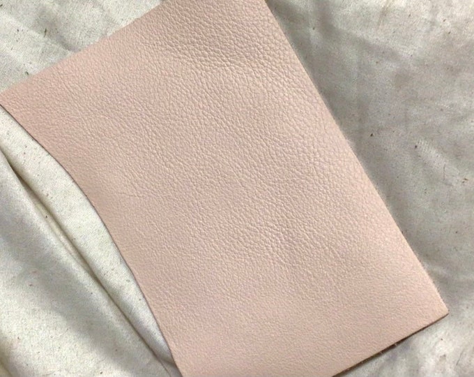 Pale PINK Leather Calfskins. Leather Hides.   Cowhides.   Garment Leather.  Upholstery Leather TOWN4101