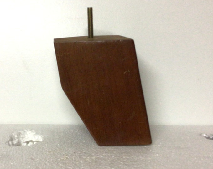 5 Inch Oak Finish Tapered Wooden Furniture Legs #13110, packages of 2 or 4 Legs. Chair Risers. Wooden legs. Sofa Legs. chair legs.