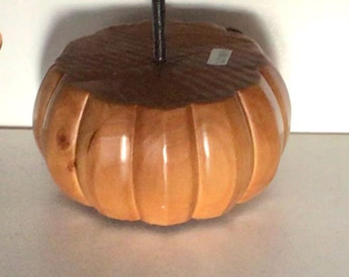 4 Maple Finish Wooden Furnitire Legs . Pumpkin Pattern. Wood Legs. Home Decor. Arts and Crafts.  1011M