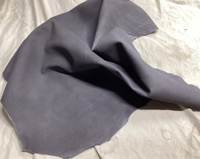 Gray Suede Leather Lambskins OSM10250