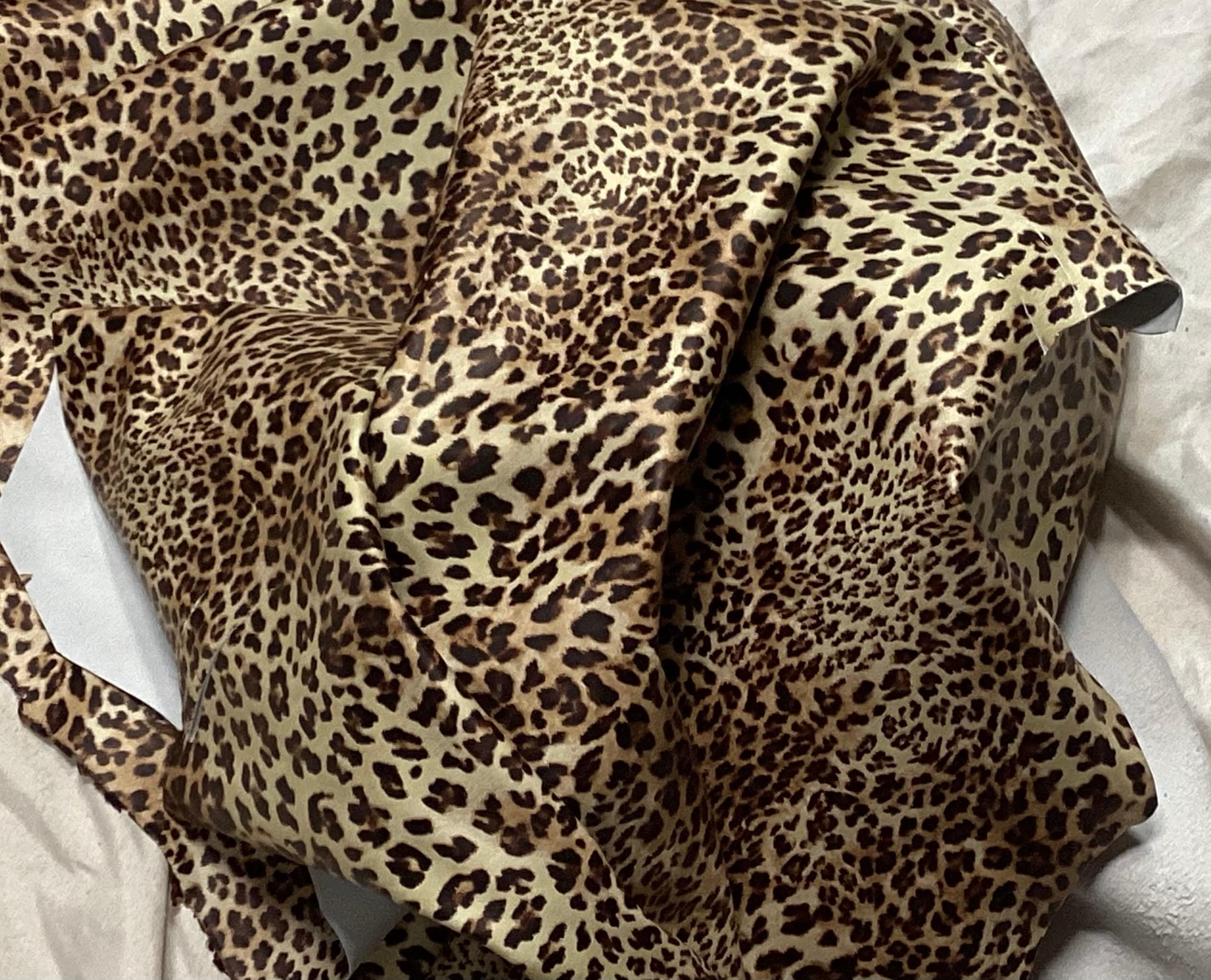 8x11, Leopard Synthetic Leather, Custom Leather Sheets, LV Leather Fabric,  Brush Strokes Leather, Tiger Leather Sheet, Faux Leather, Polka Dot Faux