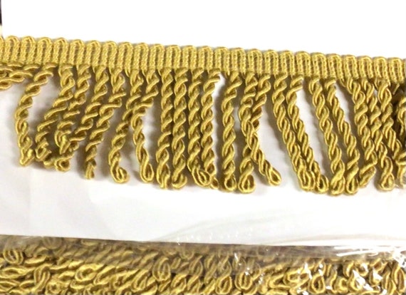 Knitted Bullion Fringe Trim - 2 inch