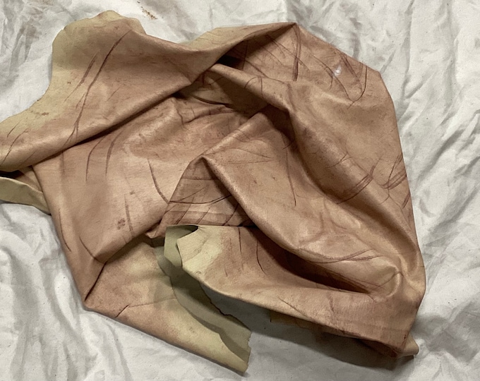 Distressed Cloves Leather Lambskin. Leather Hides, OSM20661