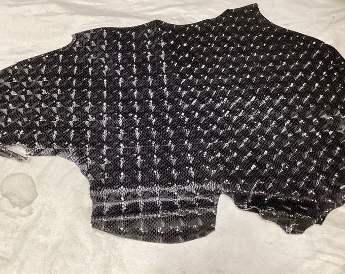 Package of 2 Leather Lambskin Remnants,  OSM834