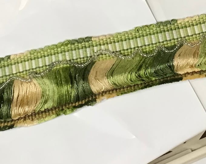 Green 2 1/2 Inch Fringe VL11