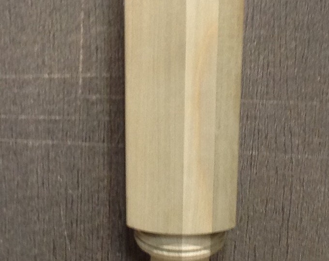 2 Unfinished Maple Wood Post Finial #M0120. Bedpost, Decorations