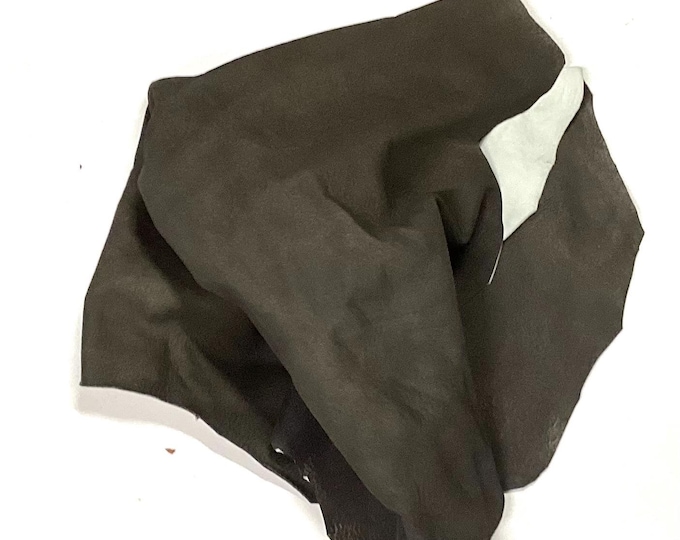 Gray Leather Lambskin.  OSM843