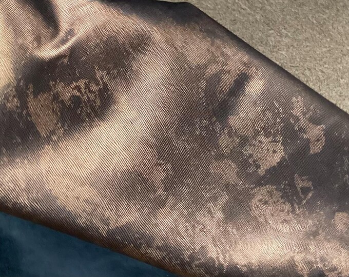 Copper Camouflage Leather Cowhide. Leather Hides. Upholstery Leather,  OSM465
