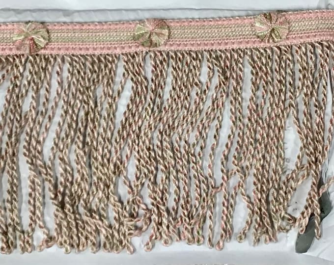 13 yards Pink Fringe 5 7/8 Inch Length, 71378