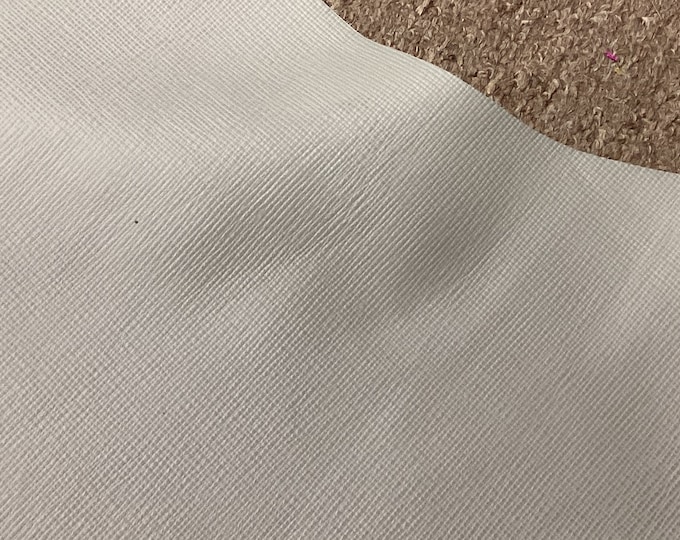 Crossroads Gray Embossed Leather Cowhide. Leather hides. TOWN663