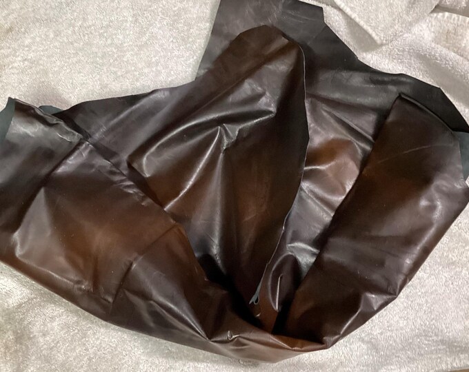Burnt Brown Leather Lambskin.  OSM78