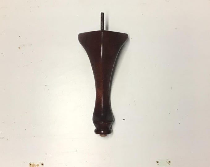 Mahogany Queen Anne Furniture Legs - 8.125" Height. 1294