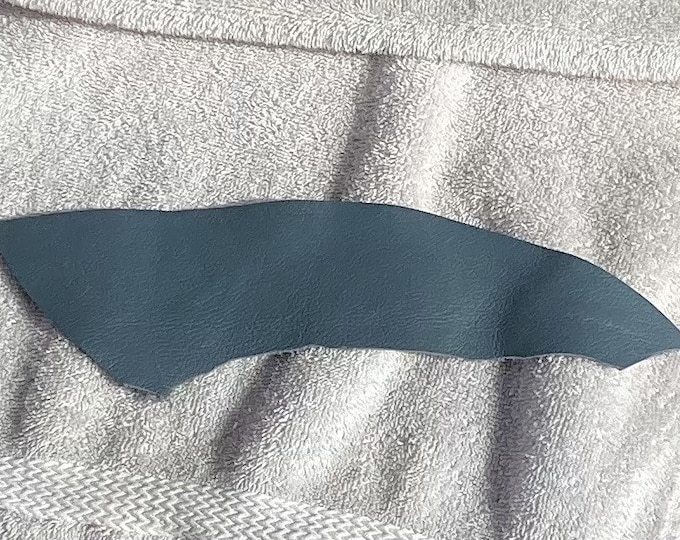 Blue Leather Cowhides.  Leather Hides.  Cowhides. Upholstery Leather, Garment Leather.  Gifts. TOWN154