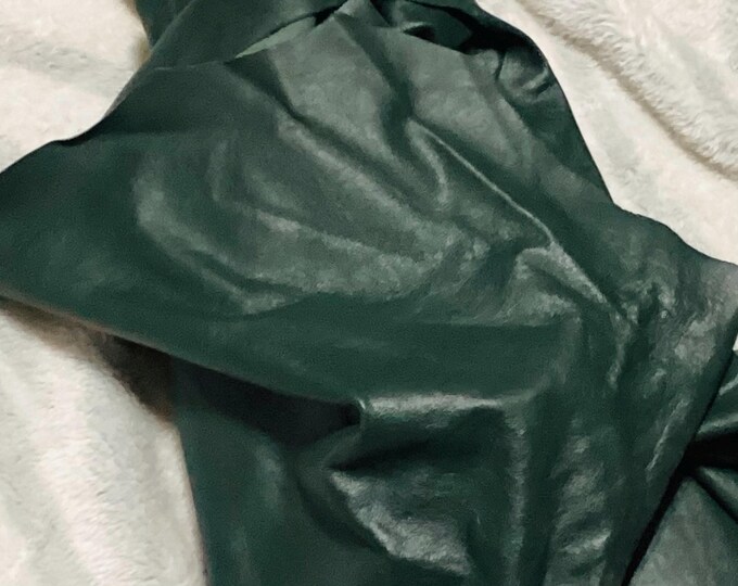 59 square feet Forest Green LeatherCowhide. DEAL24
